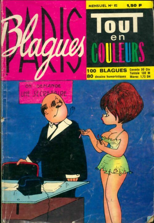 Livrenpoche : Paris-blagues n°82 - Collectif - Livre