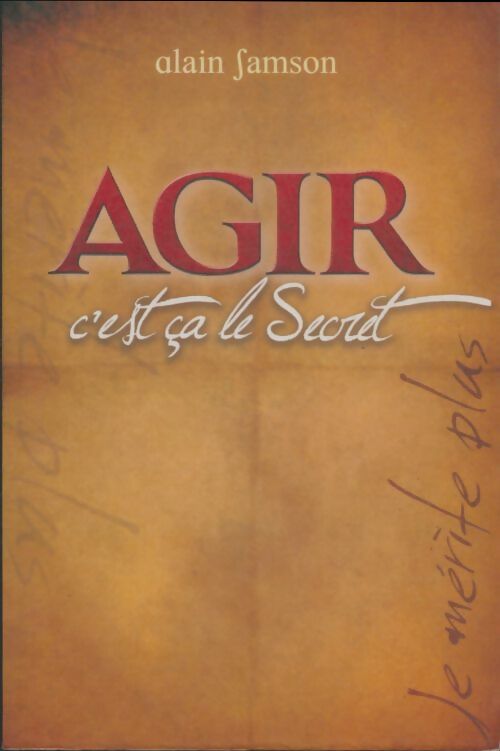 Livrenpoche : Agir - Alain Samson - Livre