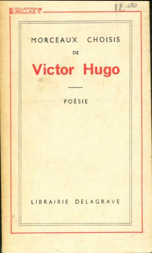 Livrenpoche : Morceaux choisis : Poésie - Victor Hugo - Livre