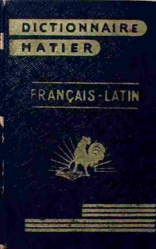 Livrenpoche : Dictionnaire français-latin - E. Decahors - Livre