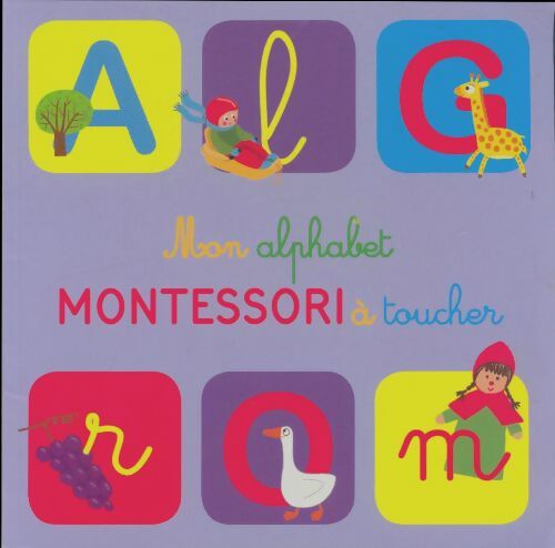 Livrenpoche : Mon alphabet Montessori à toucher - Collectif - Livre
