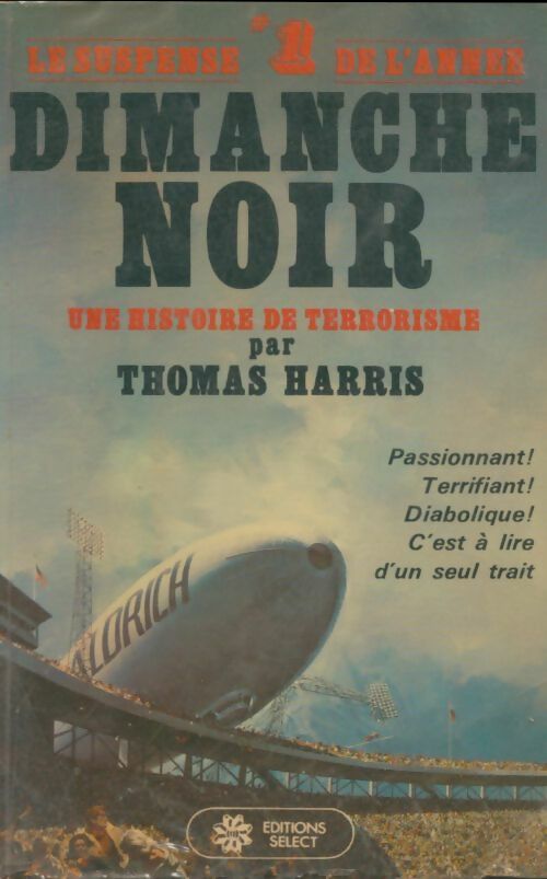 Livrenpoche : Dimanche noir - Thomas Harris - Livre