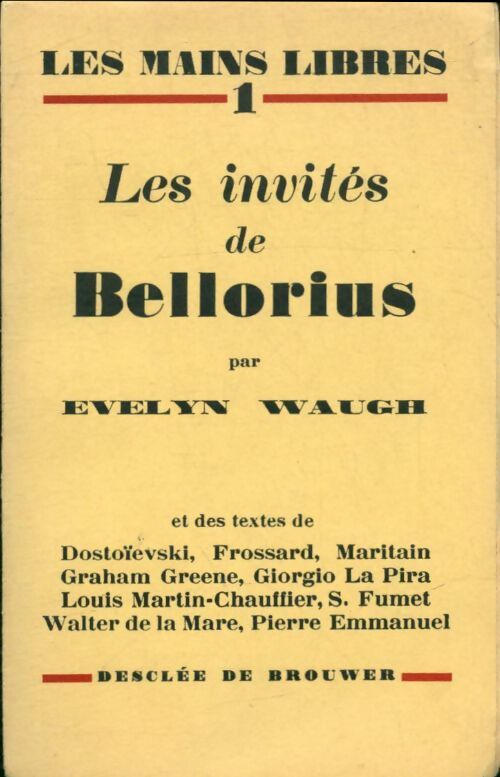 Livrenpoche : Les invités de Bellorius - Evelyn Waugh - Livre