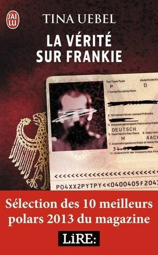 Livrenpoche : La vérité sur Frankie - Tina Uebel - Livre