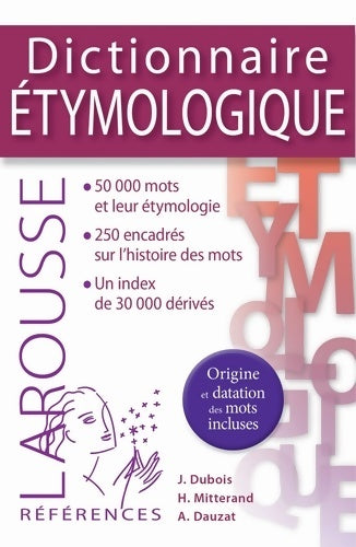 Livrenpoche : Dictionnaire étymologique - Jean Dubois - Livre