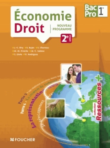 Livrenpoche : Ressources + économie - Droit 1re Bac Pro - Marie-Claude Salesse - Livre
