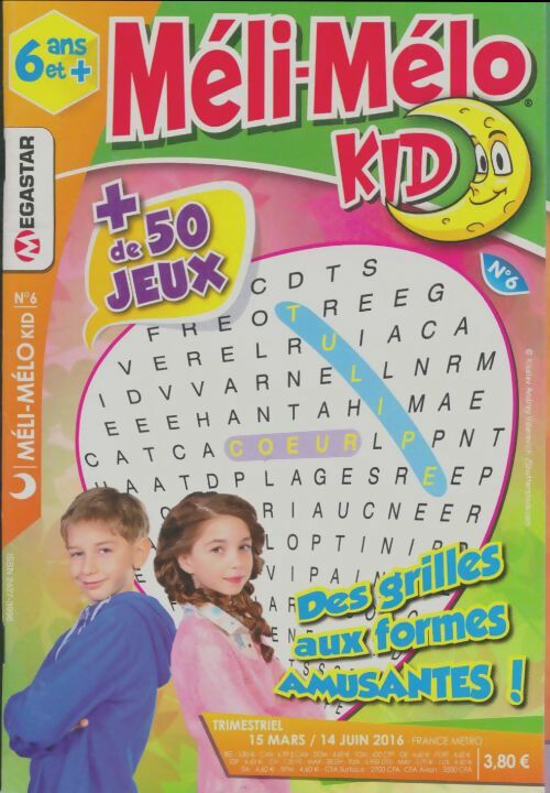 Livrenpoche : Méli-mélo kid n°6 - Collectif - Livre