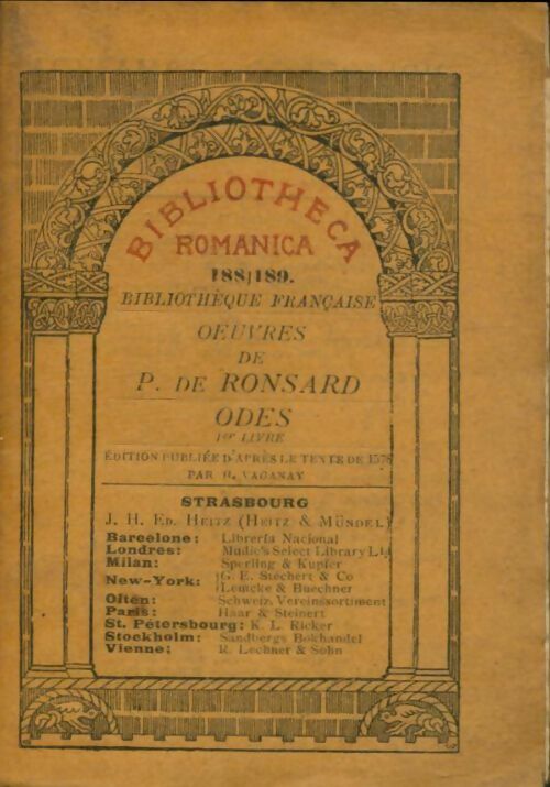 Livrenpoche : Odes - Horace - Livre
