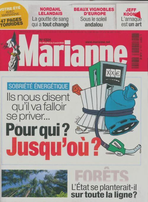 Livrenpoche : Marianne n°1324 : Sobriété énergétique - Collectif - Livre