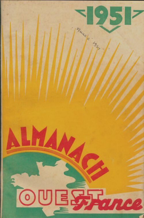 Livrenpoche : Almanach Ouest-France 1951 - Collectif - Livre