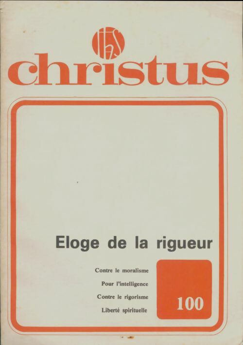 Livrenpoche : Christus n°100 - Collectif - Livre