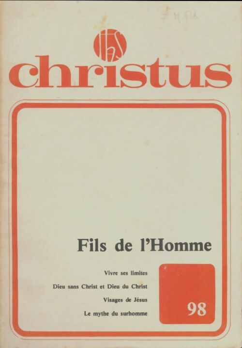 Livrenpoche : Christus n°98 - Collectif - Livre