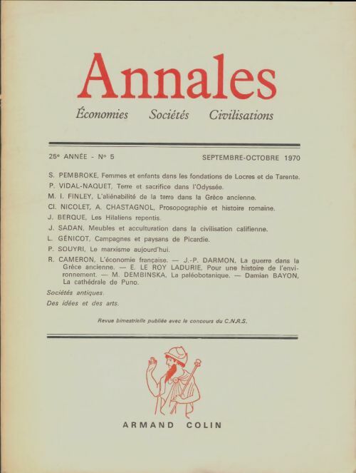 Livrenpoche : Annales 25e année n°5 septembre - Collectif - Livre