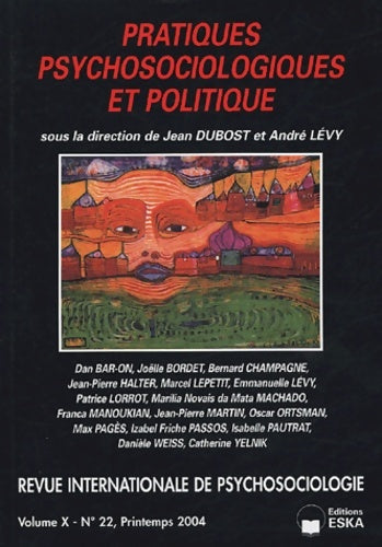 Livrenpoche : Revue internationale de psychosociologie Volume X n°22 - Collectif - Livre