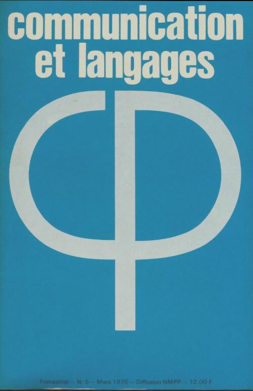 Livrenpoche : Communication et langages n°5 - Collectif - Livre