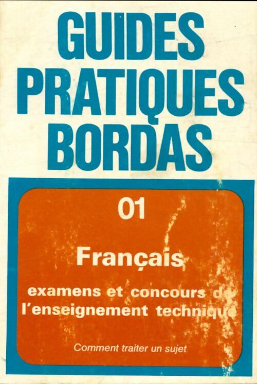 Livrenpoche : Français enseignement technique - Robert Besson - Livre