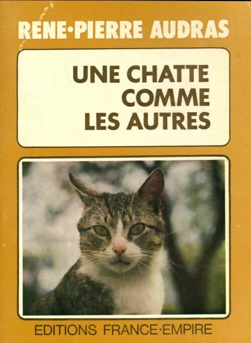 Livrenpoche : Une chatte comme les autres - René-Pierre Audras - Livre
