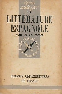 Livrenpoche : La littérature espagnole - Jean Camp - Livre