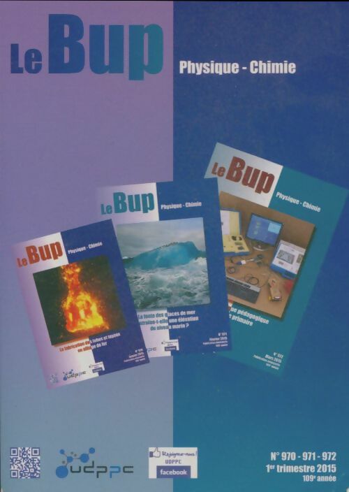 Livrenpoche : Bulletin de l'union des physiciens n°970-971-972 - Collectif - Livre