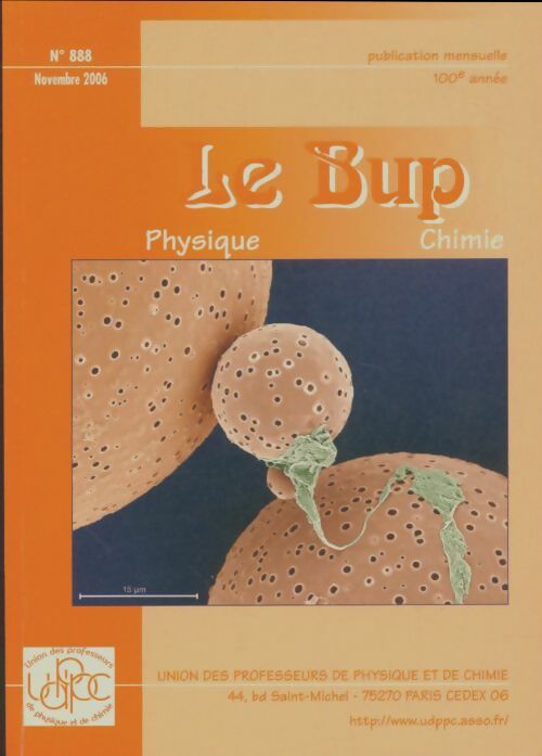 Livrenpoche : Bulletin de l'union des physiciens n°888 - Collectif - Livre