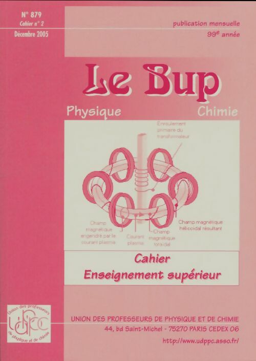 Livrenpoche : Bulletin de l'union des physiciens n°879 Cahier n°2 - Collectif - Livre