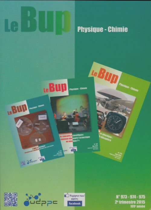 Livrenpoche : Bulletin de l'union des physiciens n°973-974-975 - Collectif - Livre