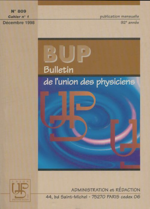 Livrenpoche : Le Bup n°809 - Collectif - Livre
