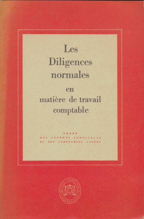 Livrenpoche : Les diligences normales en matière de travail comptable - Collectif - Livre