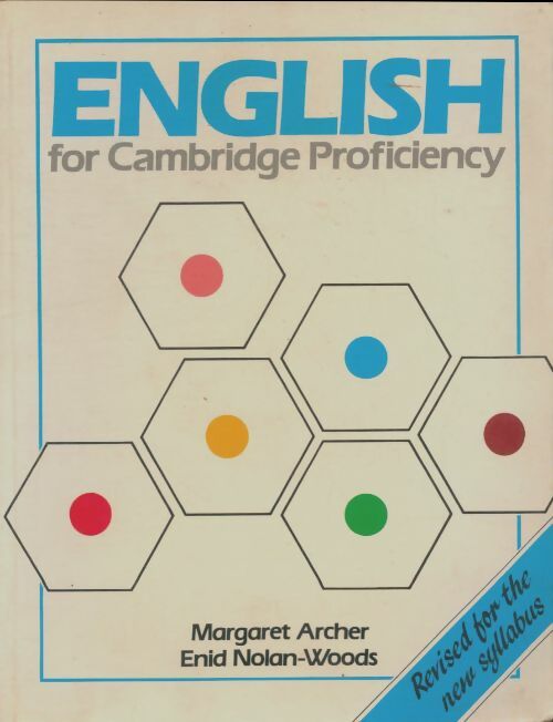 Livrenpoche : English for Cambridge Proficiency - Margaret Archer - Livre