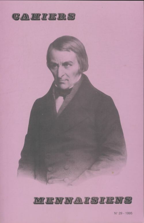 Livrenpoche : Cahiers mennaisiens n°29 - Collectif - Livre