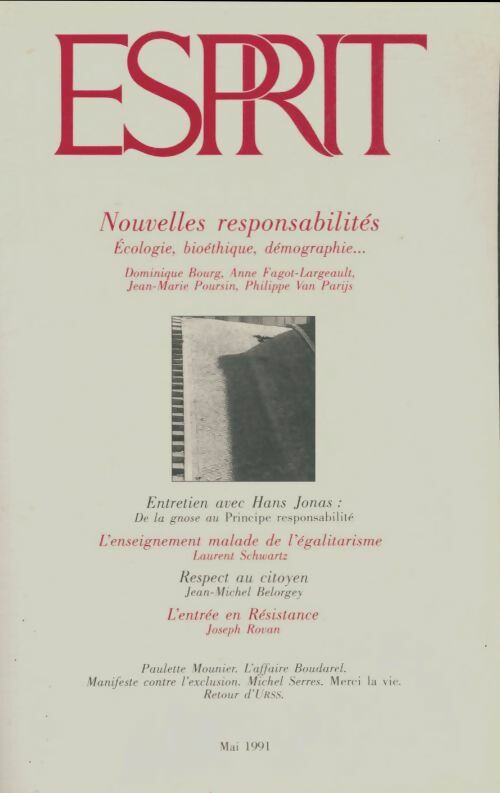 Livrenpoche : Esprit n°171 - Collectif - Livre