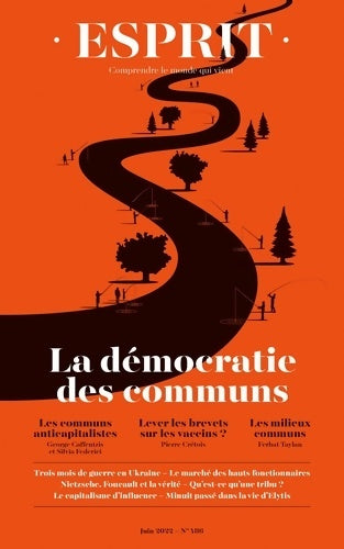 Livrenpoche : Esprit - La démocratie des communs : Juin 2022 - Edouard Jourdain - Livre