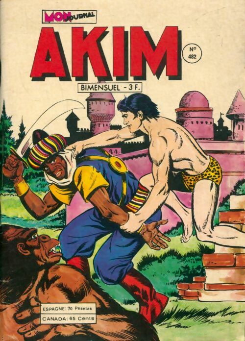 Livrenpoche : Akim n°482 - Collectif - Livre
