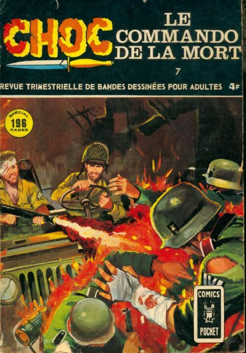 Livrenpoche : Choc n°7 : Le commando de la mort - Collectif - Livre