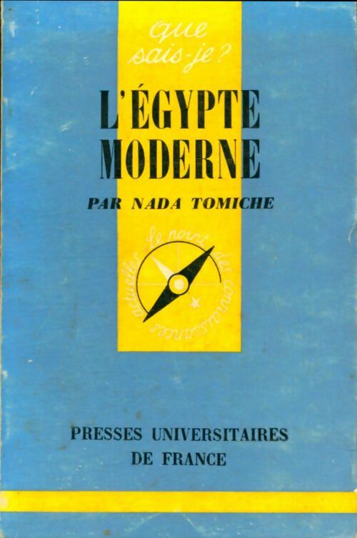 Livrenpoche : L'Egypte moderne - Nada Tomiche - Livre