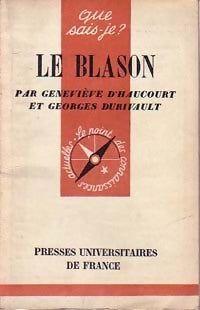 Livrenpoche : Le blason - Geneviève D'Haucourt - Livre