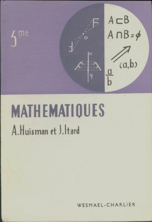 Livrenpoche : Mathématiques 5e - André Huisman - Livre