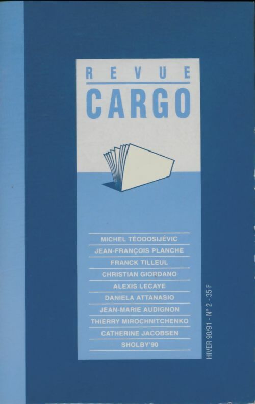 Livrenpoche : Revue cargo n°2 - Collectif - Livre