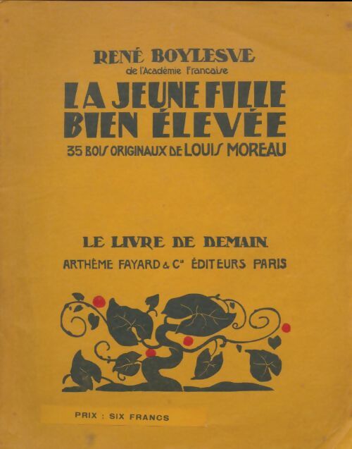 Livrenpoche : La jeune fille bien élevée - René Boylesve - Livre
