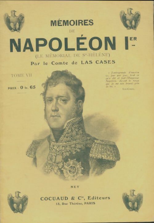 Livrenpoche : Mémoires de Napoléon 1er Tome VII - Comte Las Cases - Livre