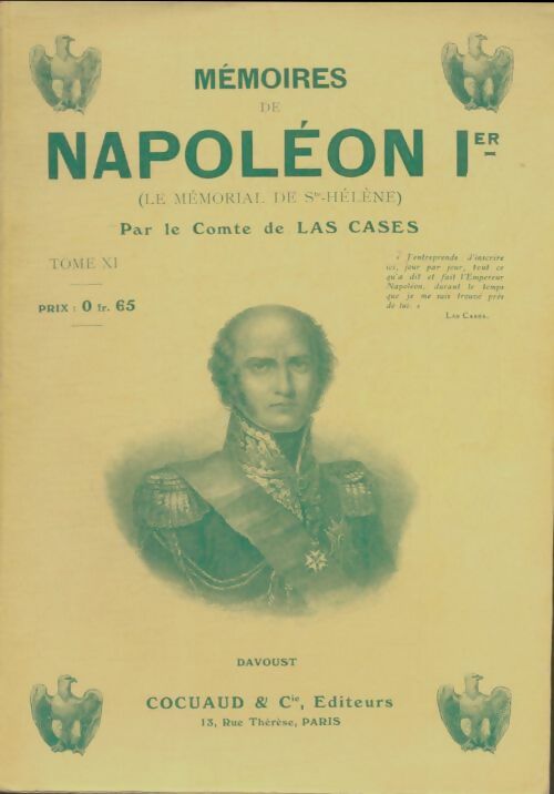 Livrenpoche : Mémoires de Napoléon 1er Tome Xi - Comte Las Cases - Livre