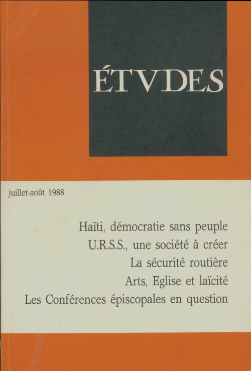 Livrenpoche : Études n°369-1 - Collectif - Livre