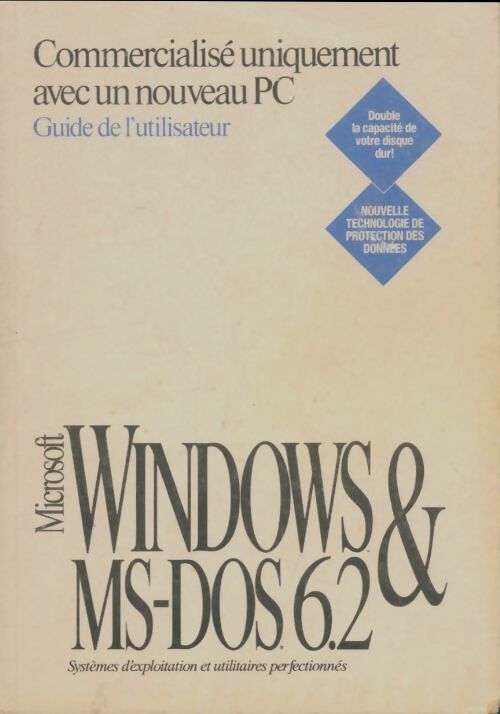 Livrenpoche : Windows & Ms-Dos 6.2 guide de l'utilisateur - Collectif - Livre