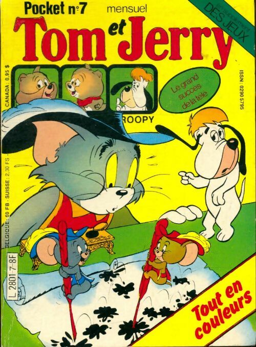 Livrenpoche : Tom et Jerry pocket n°7 - Collectif - Livre