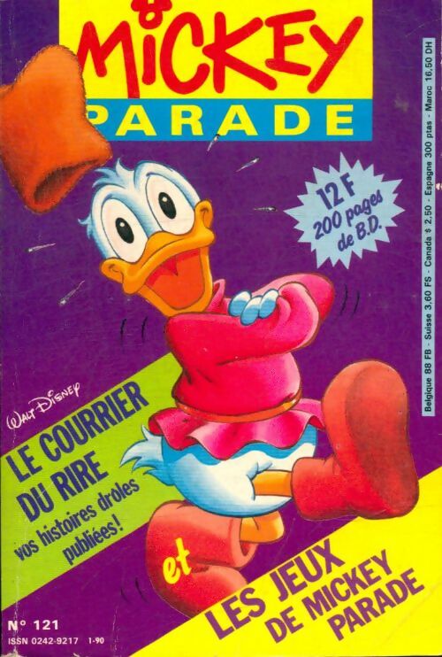 Livrenpoche : Mickey-parade n°121 - Collectif - Livre