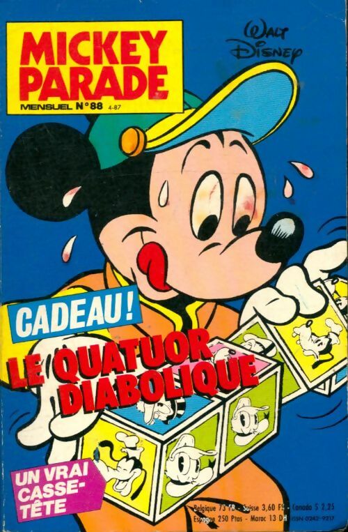 Livrenpoche : Mickey-parade n°88 - Collectif - Livre