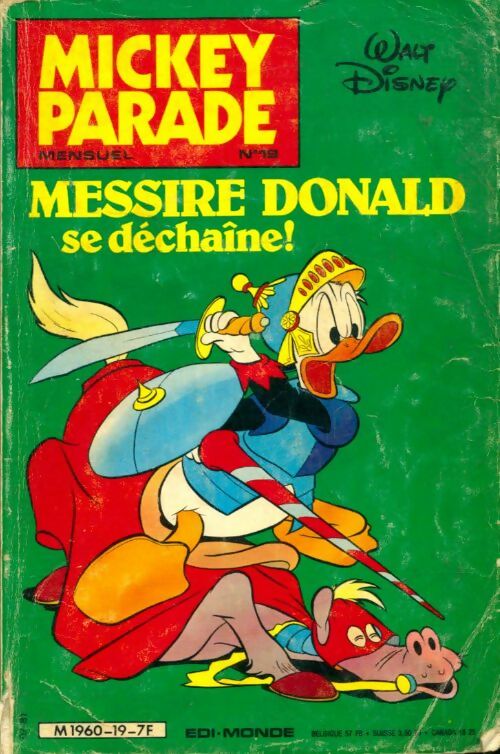 Livrenpoche : Mickey-parade n°19 - Collectif - Livre