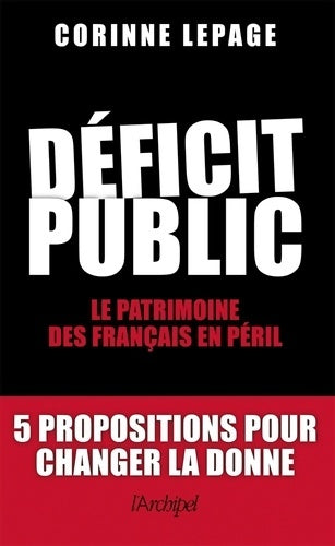 Livrenpoche : Déficit public - Corinne Lepage - Livre