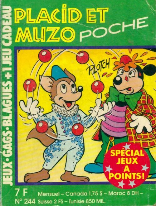 Livrenpoche : Placid et Muzo poche n°244 - Collectif - Livre