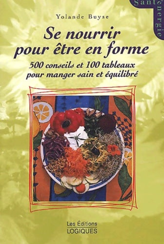 Livrenpoche : Santénergie - Yolande Buyse - Livre